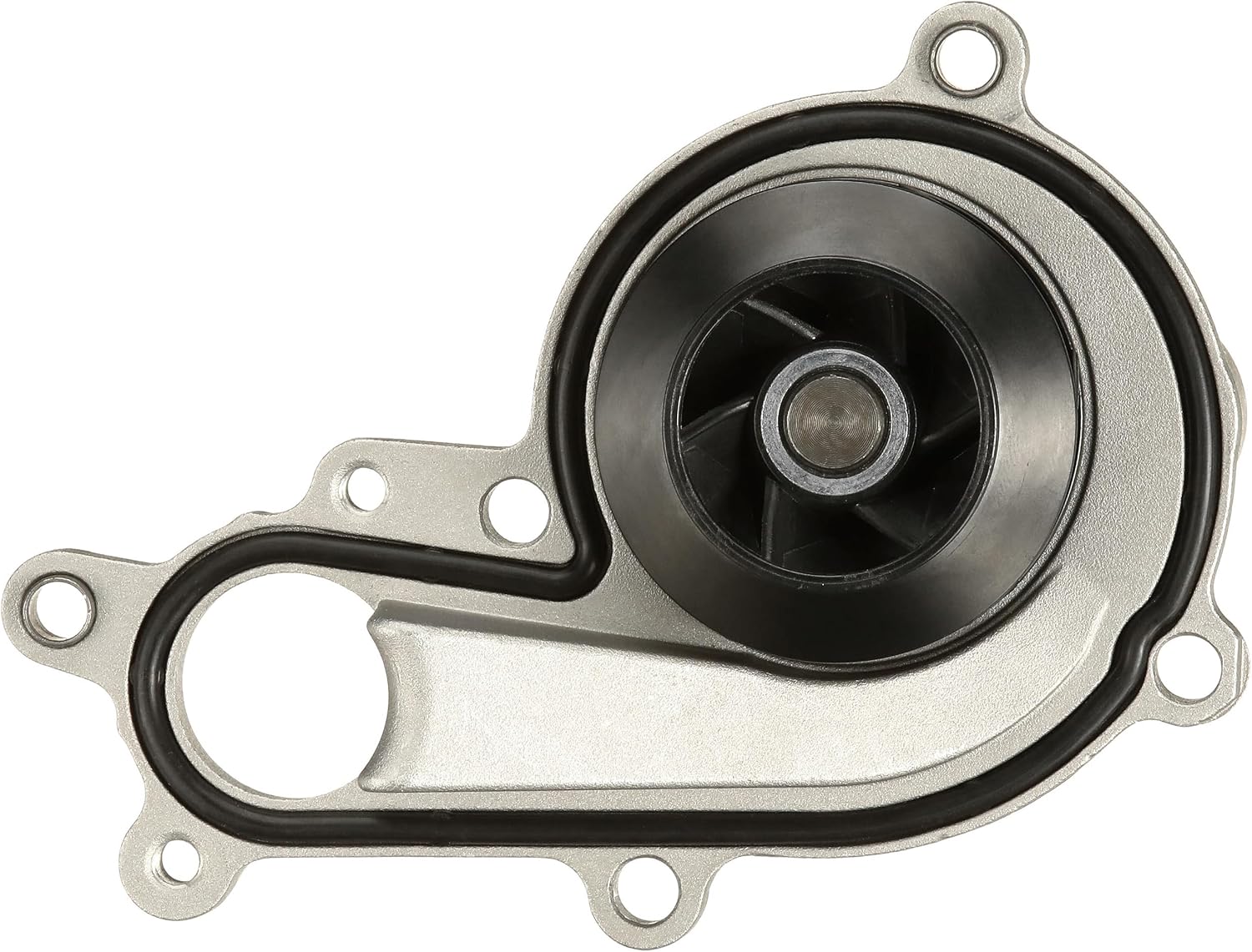 Gates 41236 - Water Pump Cast Aluminum, Reverse Rotation (W/3 Bolts, Pulley, Rubber Seal)