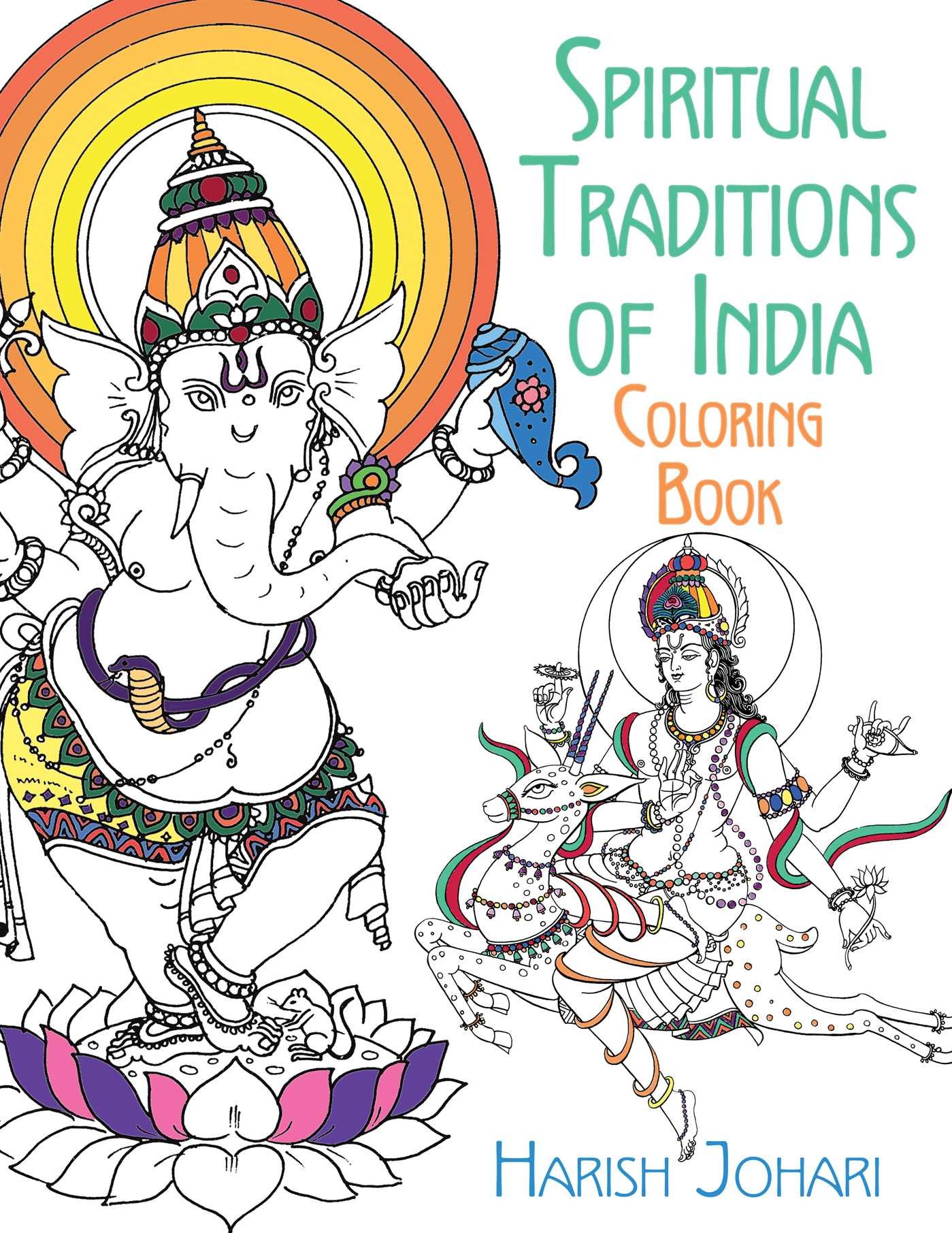Spiritual Traditions Of India Coloring Book