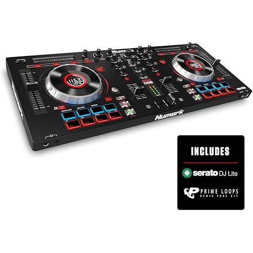 Numark MixTrack Platinum DJ Controller with Jog Wheel Display