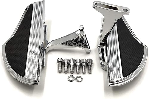 Miniatura 2 de SMT- - Soporte de montaje cromado para tablero de pasajeros, compatible con Touring de 93 en adelante B07PPC3WR9