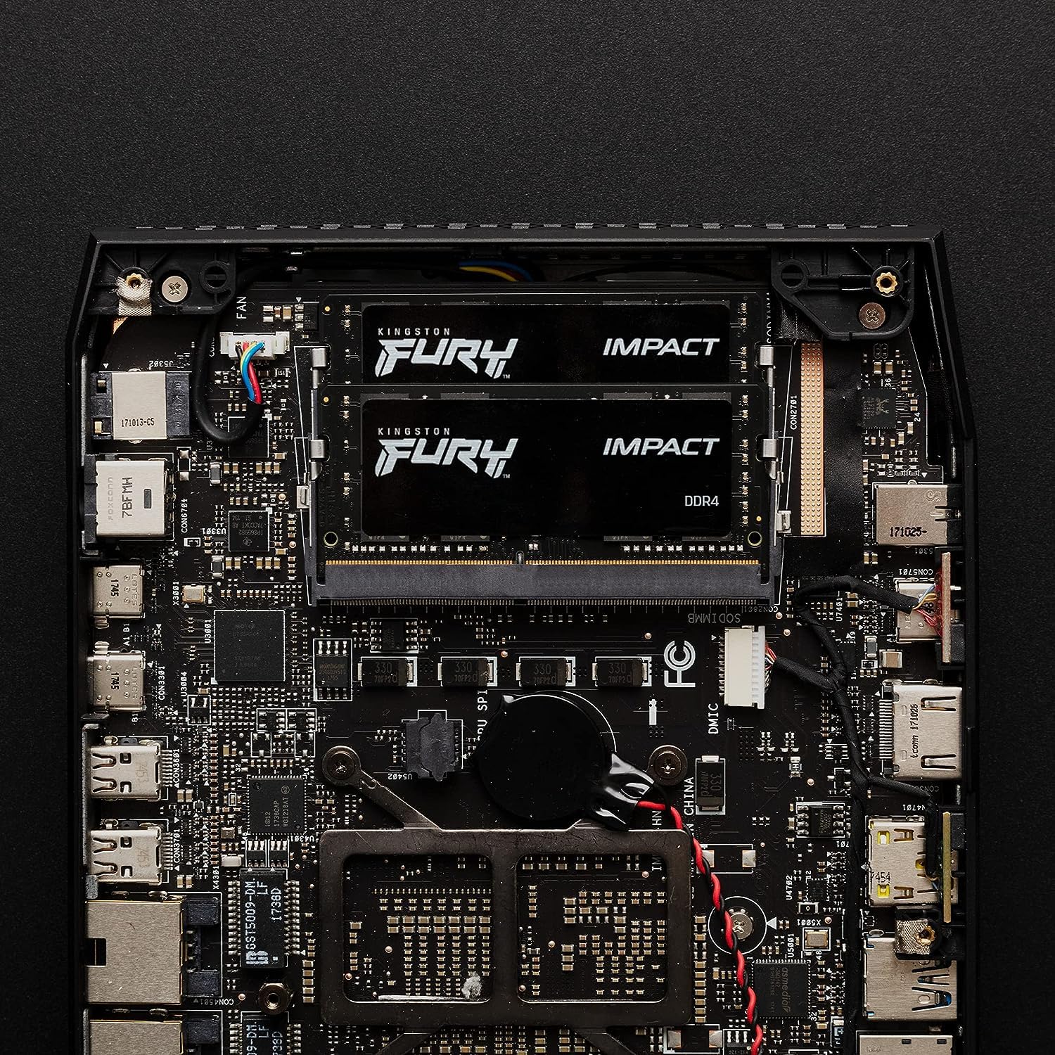 キングストン Kingston FURY ノートPC用メモリ DDR4 3200MT/秒 8GB×2枚 Kingston FURY Impact インパクト CL20 1.2V SODIMM KF432S20IBK2/16 製品寿命期間保証 - 4