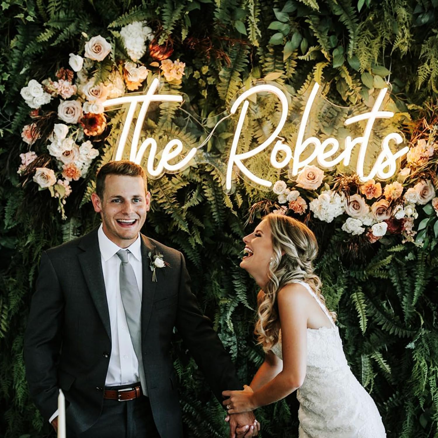 GYIODFU Custom Neon Signs for Wedding, Events, Prom; Personalized Led Name Neon Light Gifts for Bedroom, Office, Coffee Bar, Shop, Business Signs, RGB Color Changing Optional