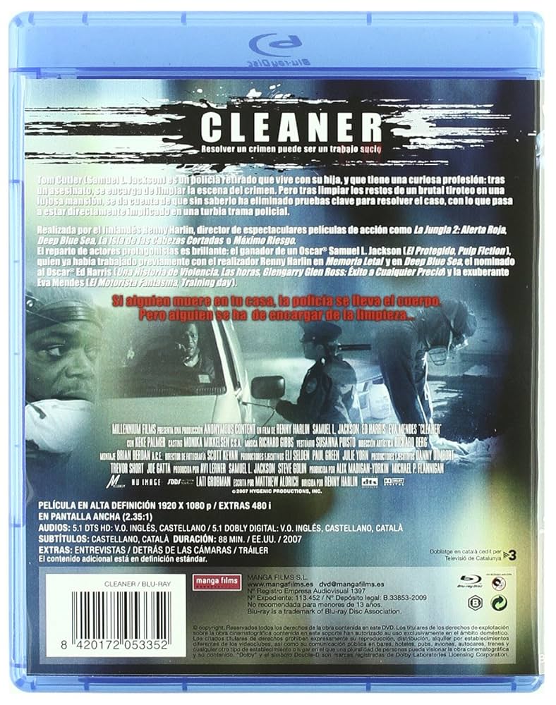 Amazon.com: Cleaner [ NON-USA FORMAT, Blu-Ray, Reg.B Import