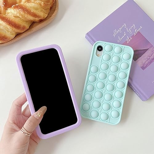 Miniatura 4 de COCOMII Funda para ansiedad compatible con iPhone 12 Pro Max  Silicona, delgada, mate, burbujas sensoriales Push Pop, alivio de la ansiedad y el