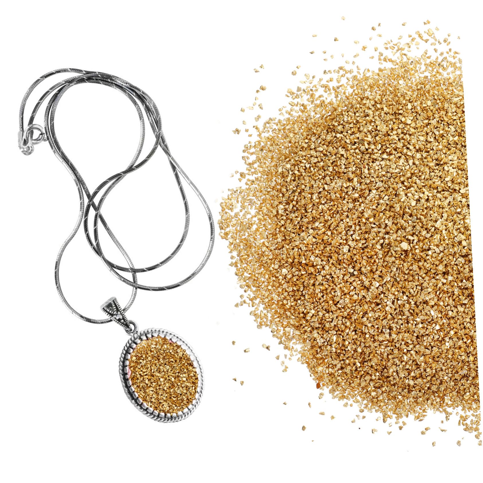 SOIMISS 500g Unregelmäßige Goldene Glassplitter Metallische Chips für Selbstgemacht Bastelarbeiten und Nageldesign Glasbruch Material für Dekorative Kunsthandwerk Projekte