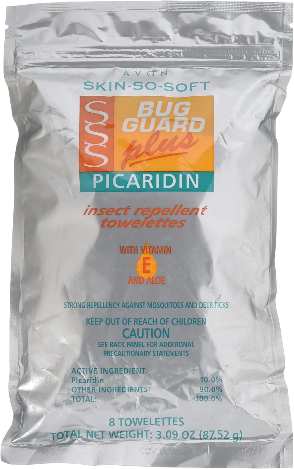 Avon Skin So Soft Bug Guard Plus Picaridin Towelettes – DEET-Free, Oil-Free, Resealable Bag with 8 Packets – Protection Against Mosquitoes, Deer Ticks, Gnats, No-Seeums, Sand Flies, and Biting Midges Avon Skin So Soft Bug Guard Plus Picaridin Towelettes – DEET-Free, Oil-Free, Resealable Bag with 8 Packets – Protection Against Mosquitoes, Deer Ticks, Gnats, No-Seeums, Sand Flies, and Biting Midges