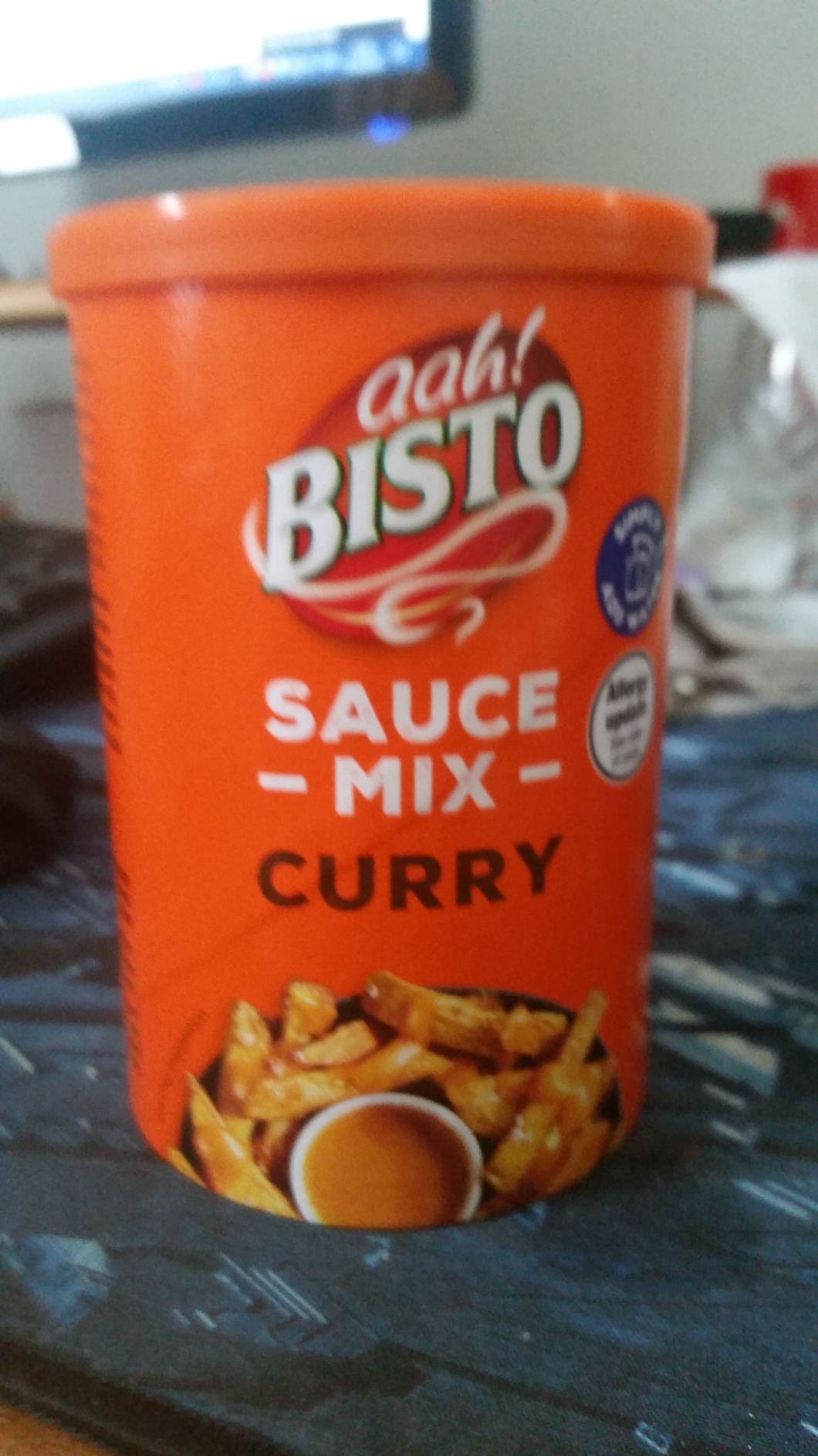 Bisto Quick & Easy Chip Shop Curry Sauce Mix, 185 g Drum (Pack of 1