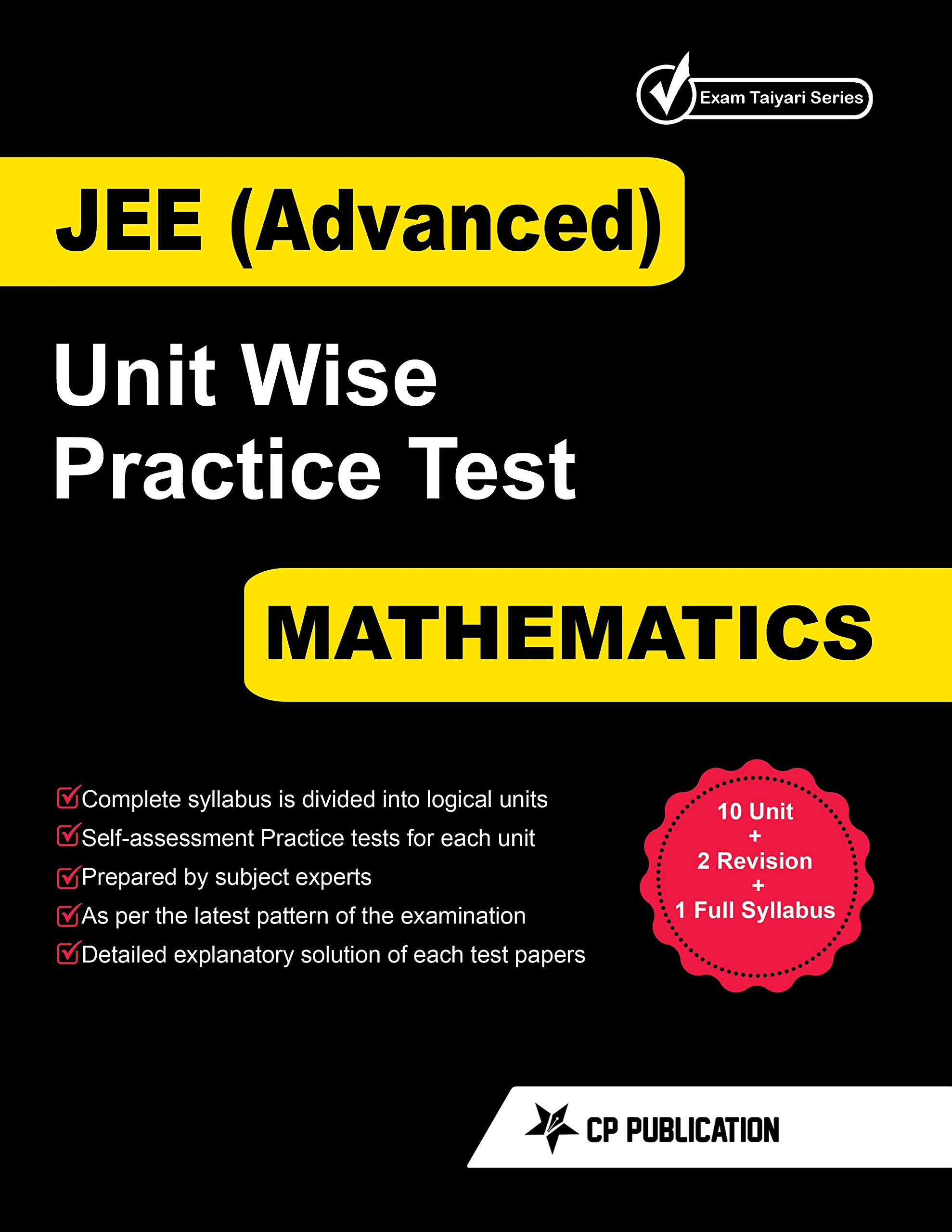 JEE Advanced Maths - Unitwise Practice Test Papers