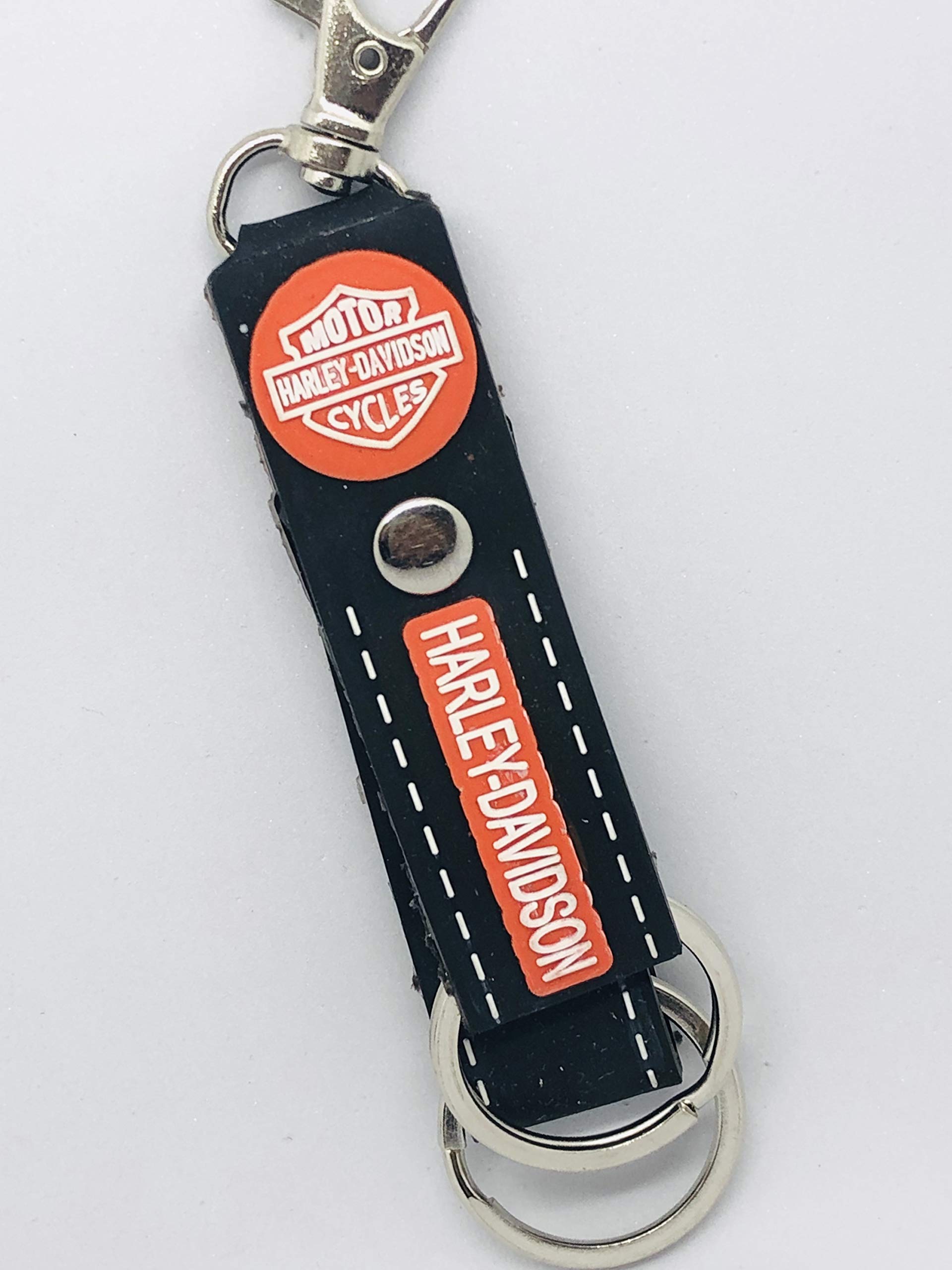 SLAMPZ TWO WAY KEY CHAIN FOR HARLEY DAVIDSON RUBBER AND METAL MADE