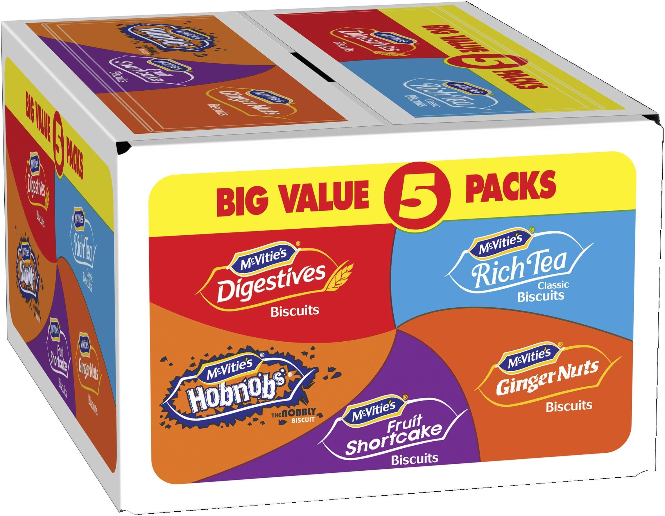 McVitie's Every Day Favourites Biscuits Selection 5 Pack