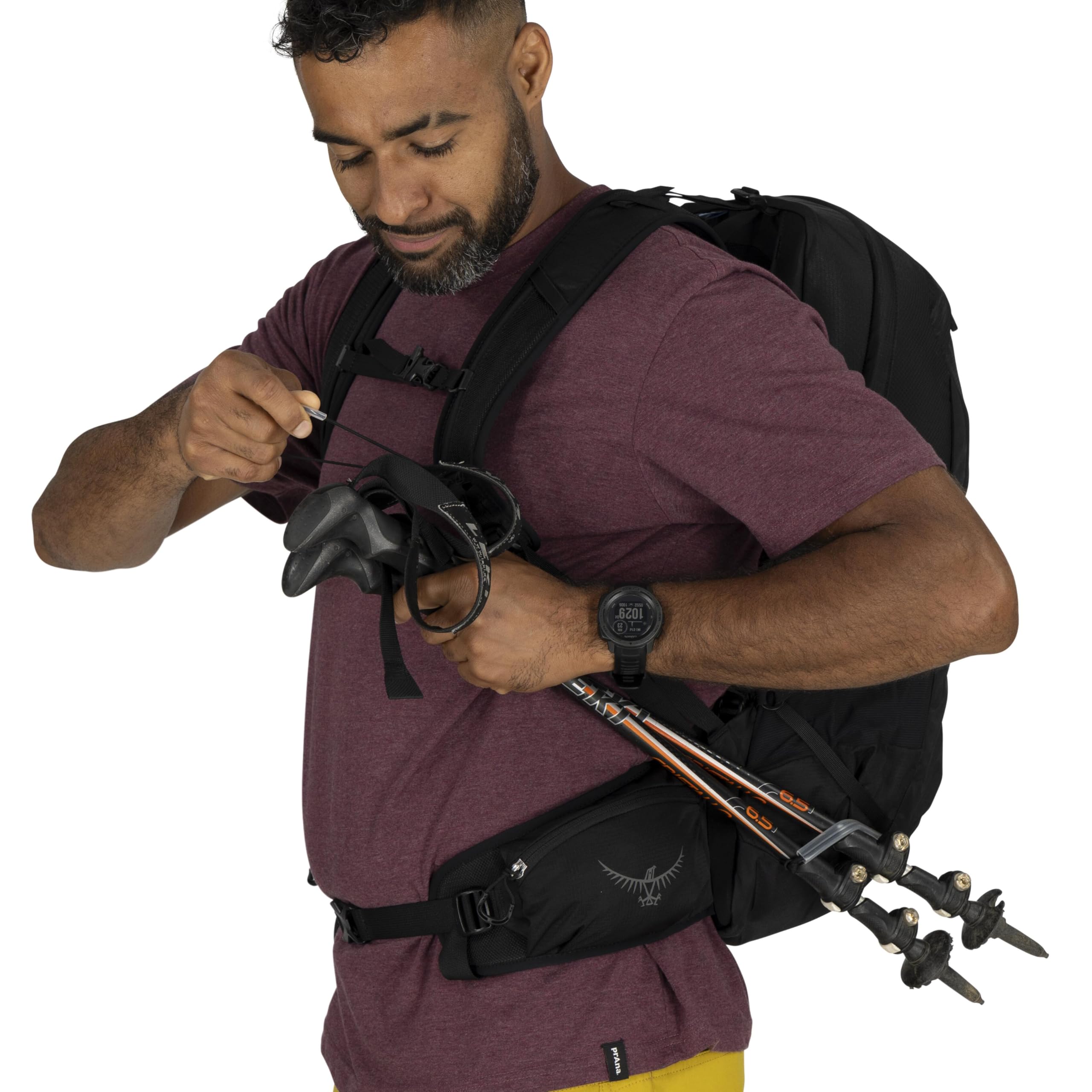 Osprey Talon 22L - Zaino da trekking leggero da uomo, con cinghia lombare