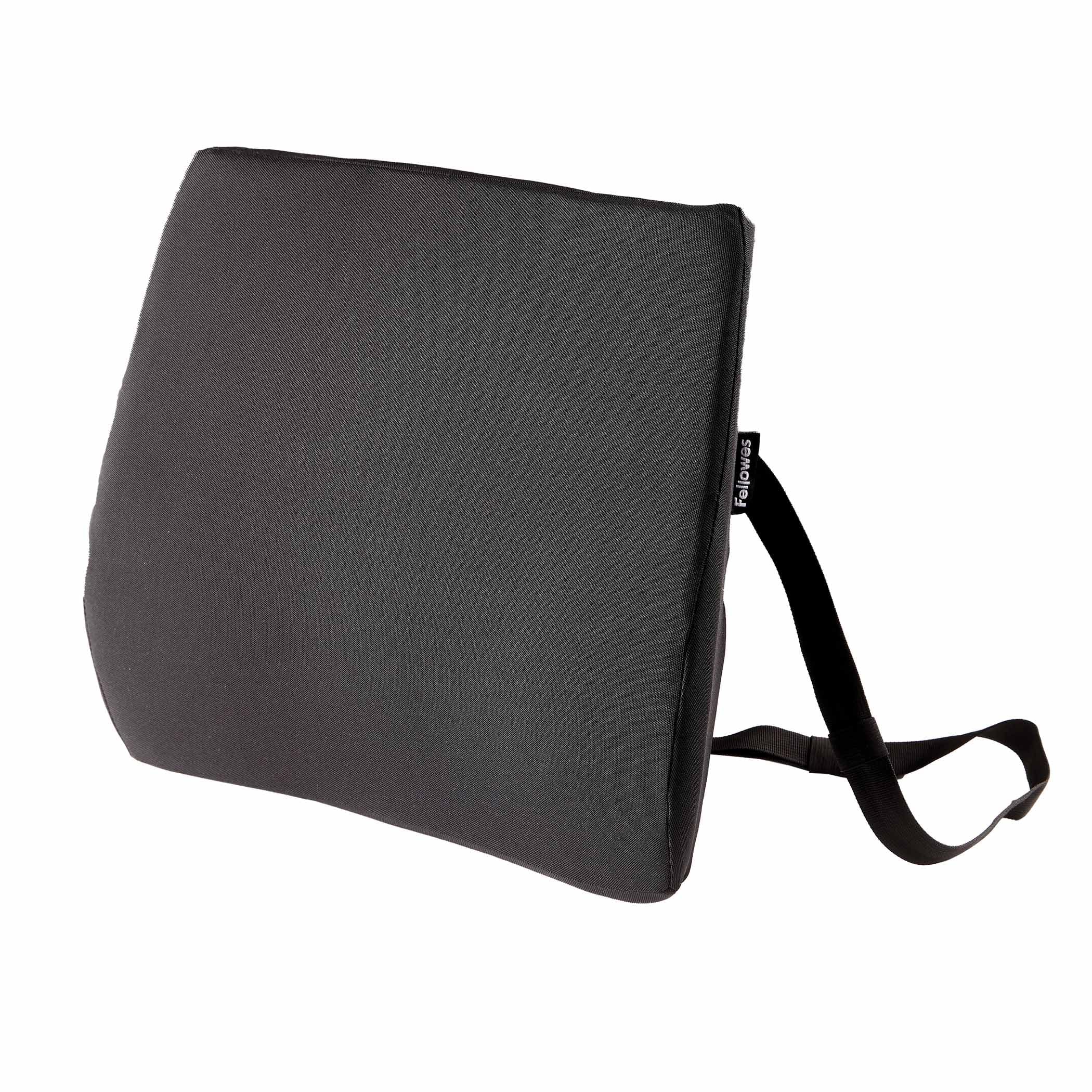 Fellowes Respaldo Comfort Breyta - Soporte ergonómico, Ajustable, portátil, ecológico, con asa y 5 años de garantía. Ideal para Oficina y hogar.
