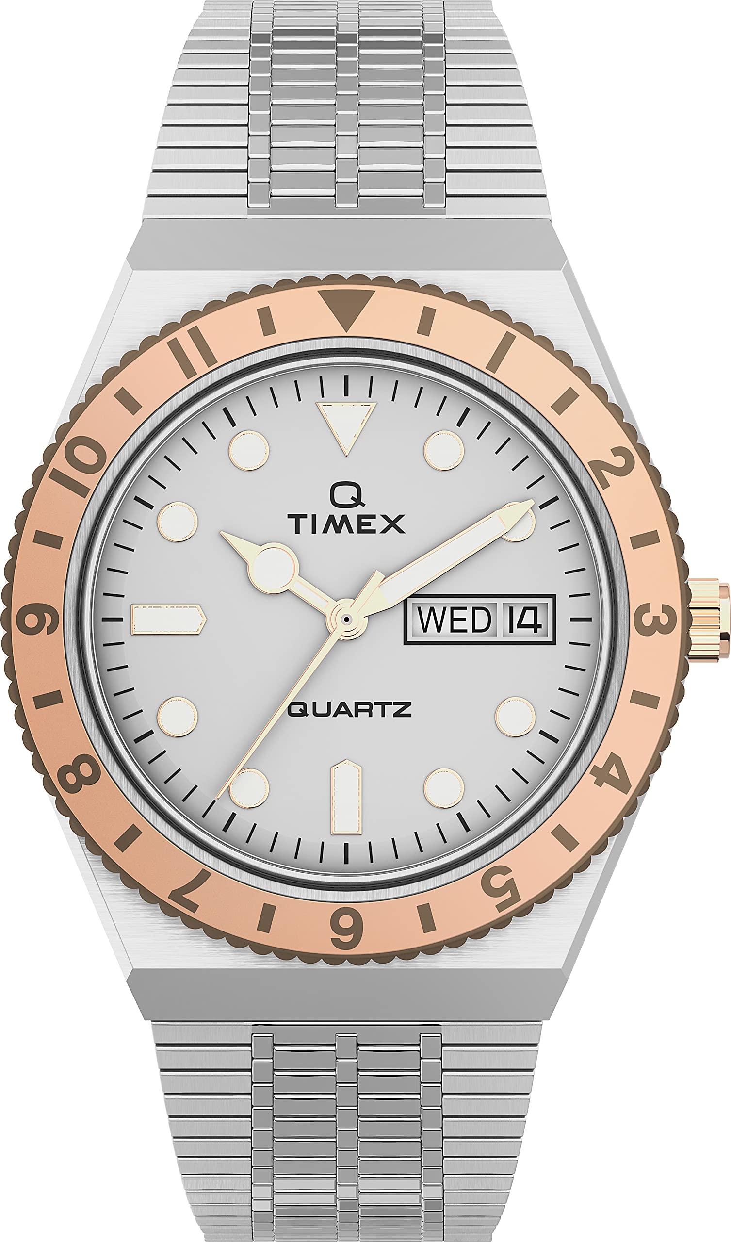 TIMEX 3 Hands Womens Analog Silver Dial Coloured Quartz Watch, Round Dial with 36 mm Case Width - TW2U95600UJ (B09JN9QTSQ) Amazon Price History, Amazon Price Tracker