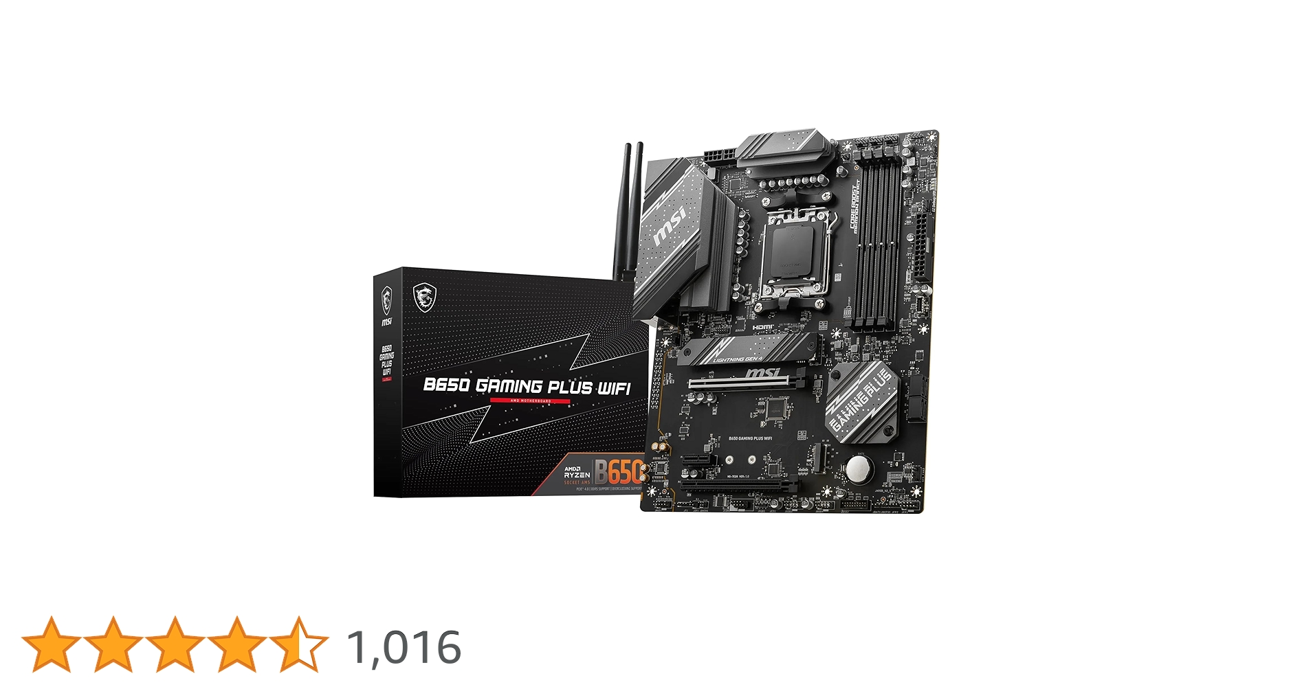 Amazon | MSI B650 Gaming Plus WiFi マザーボード AMD B650