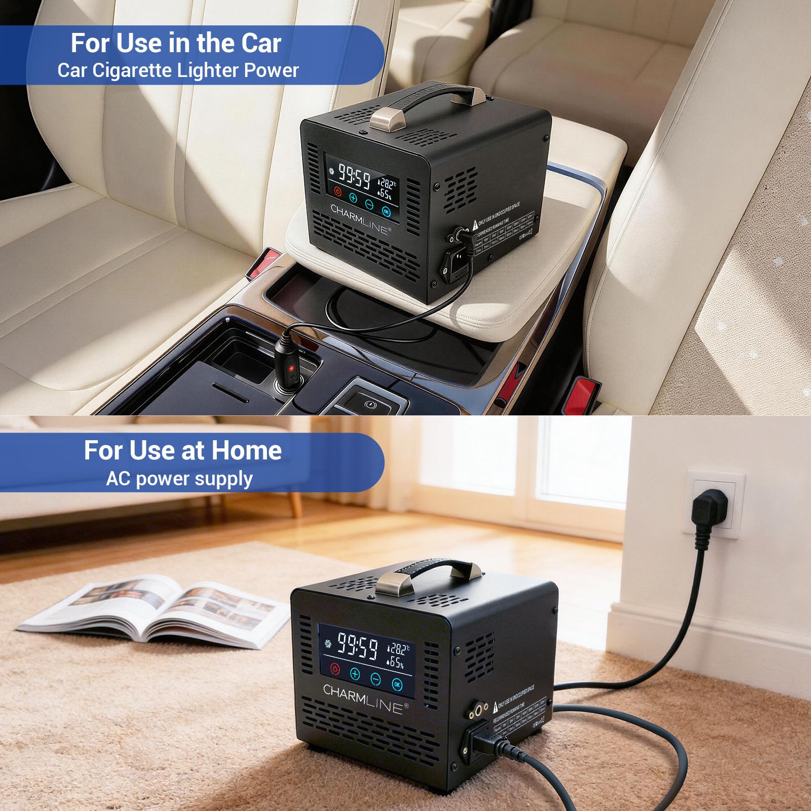 Ozone Generator for Car and Home - Key Features