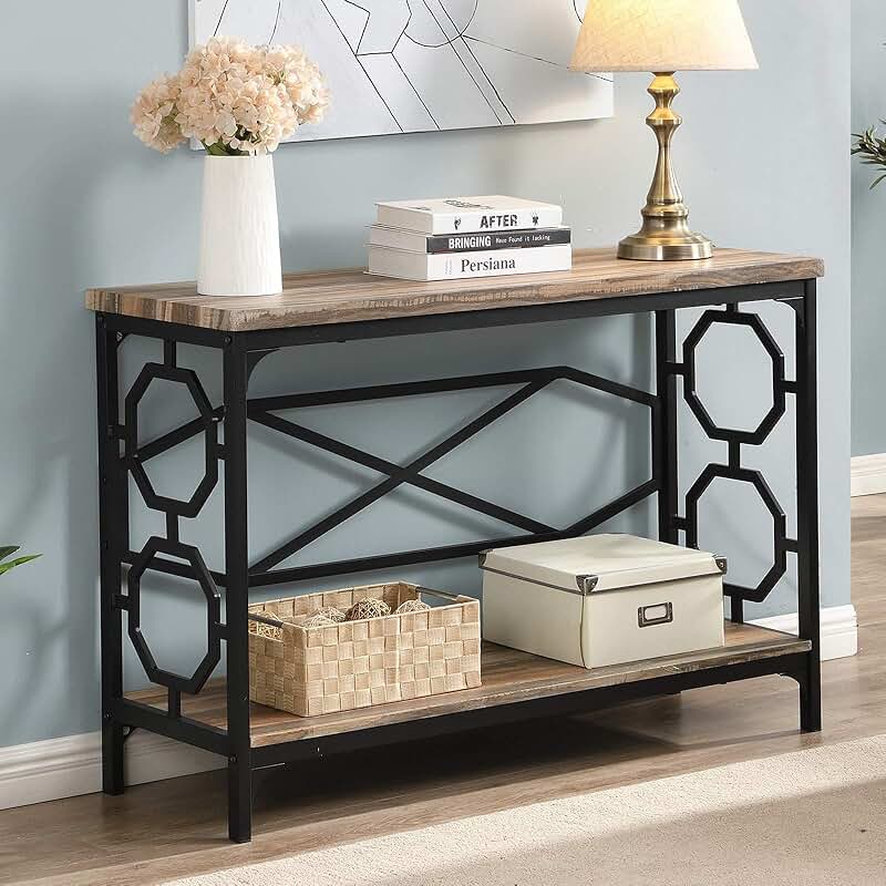 sofa tables narrow with storage