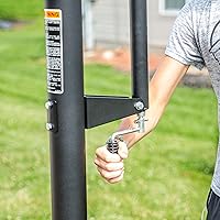 Vista 10 de Silverback NXT - Aros de baloncesto enterrados de 54 pulgadas y NXT de 60 pulgadas con tablero de baloncesto de altura ajustable y diseño QuickPlay