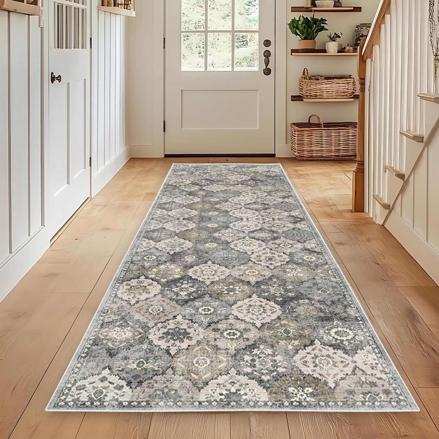 WTHYGB Teppich Läufer Flur, Küchenläufer 80x150cm rutschfest Waschbar