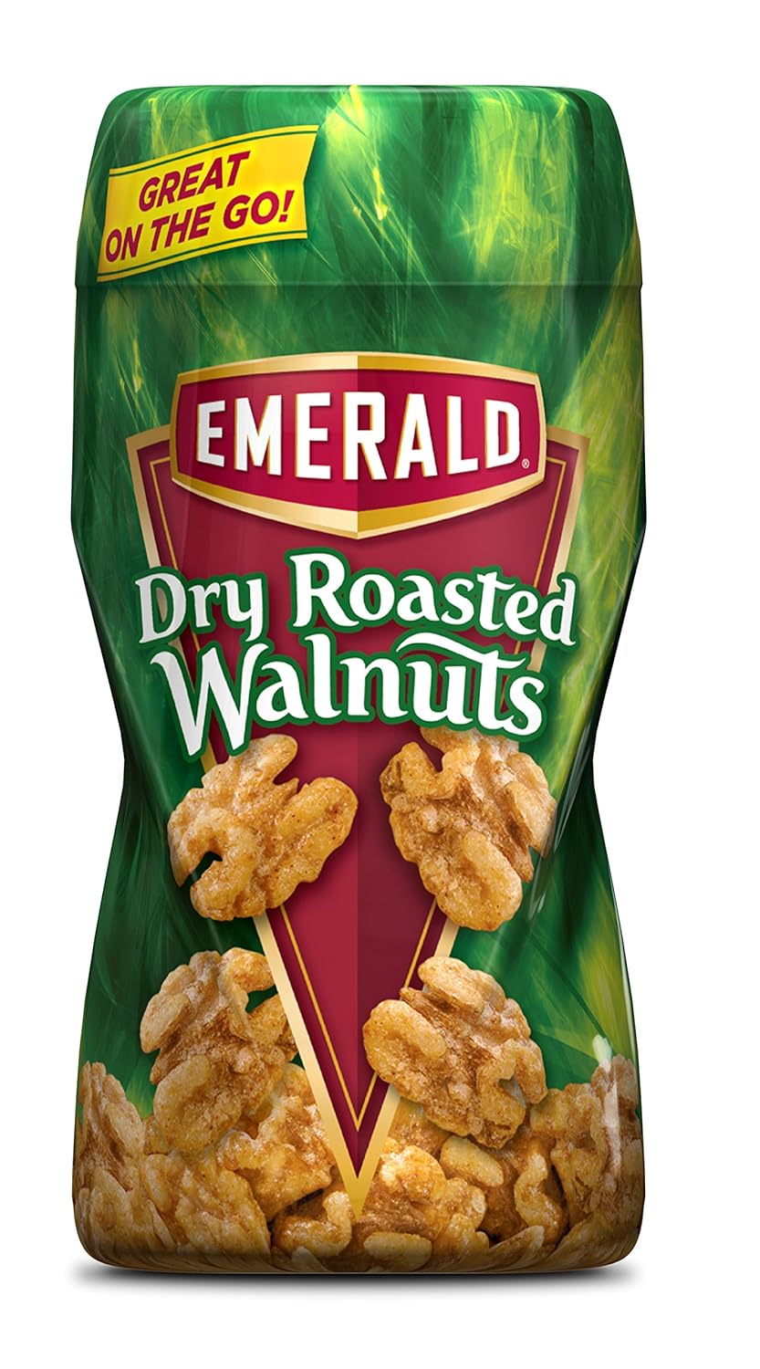 Emerald Roasted Walnuts, Dry, 6.5 Ounce (Pack of 12)