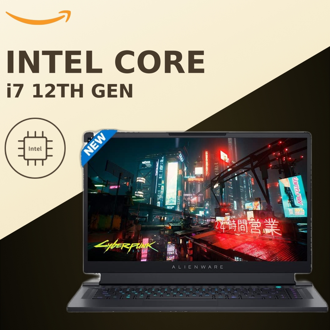 Dell New Alienware X15 R2 Gaming Laptop, Intel Core I7-12700H