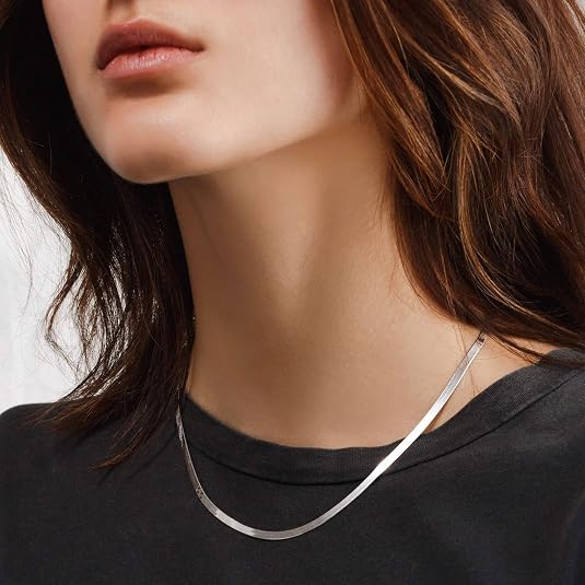 Collier-Bracelet Tennis Femme Homme En Acier Inoxydable-Plaqué Or 41Cm