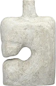 Bloomingville Grey Paper Mache Vase