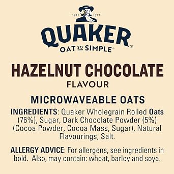Quaker Hazelnut Chocolate 10pk