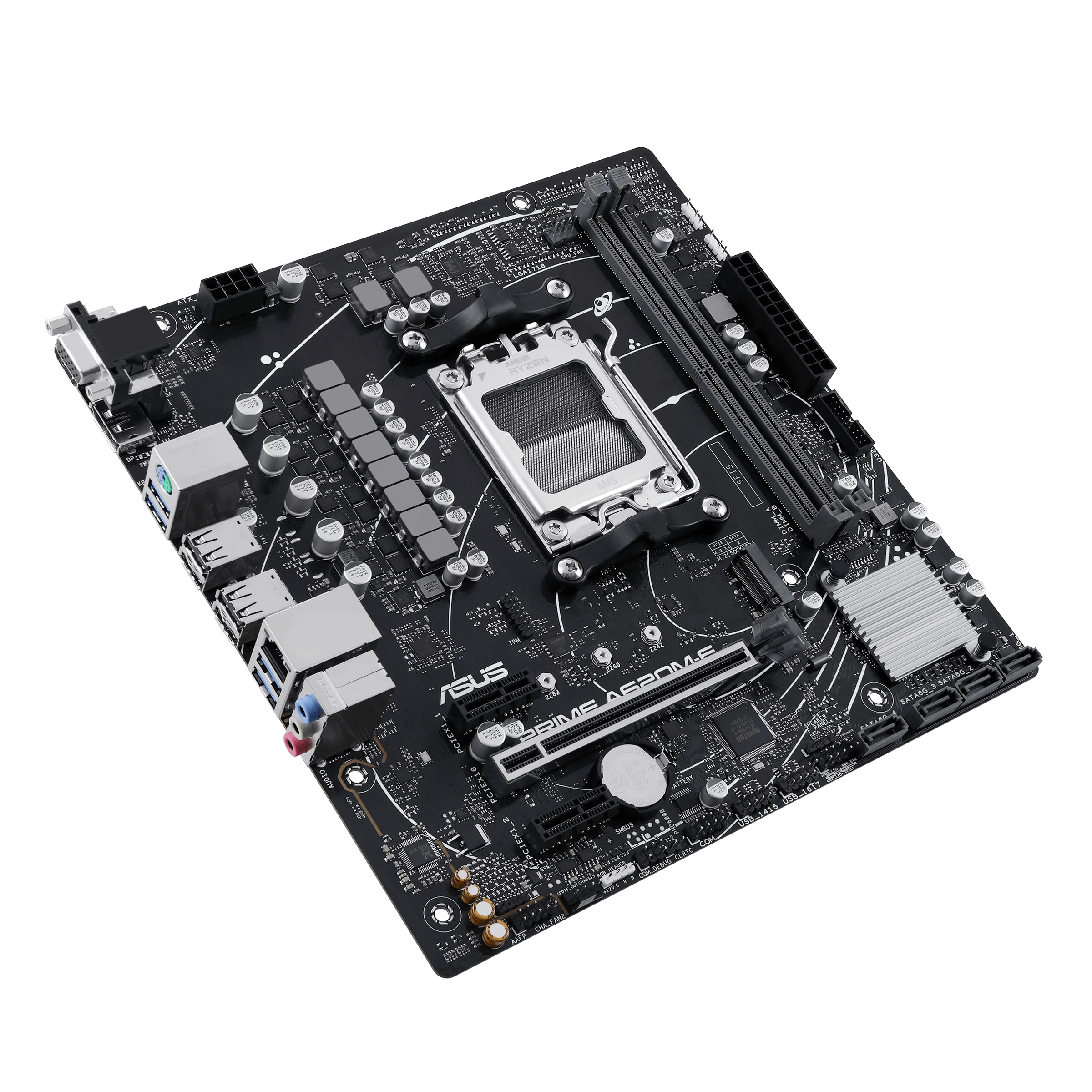 Asus Prime A620M-E-CSM Mainboard Sockel AMD A620 (Ryzen 7000 – Bild 7