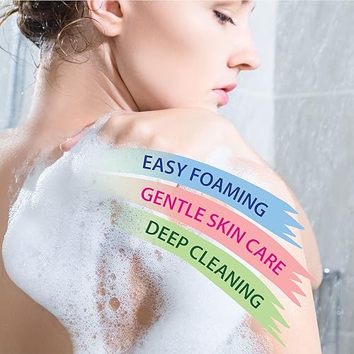 Miniatura 6 de Dead Sea Collection Bundle Gel de baño de cáñamo+cáñamo y coco lima para mujeres y hombres, paquete de 2 (67.6 onzas líquidas), limpia e hidrata la