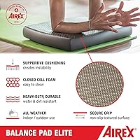 Vista 4 de AIREX Almohadilla de Equilibrio – Entrenador de Estabilidad para Equilibrio, Estiramiento, Terapia Física, Ejercicio, Movilidad, Rehabilitación