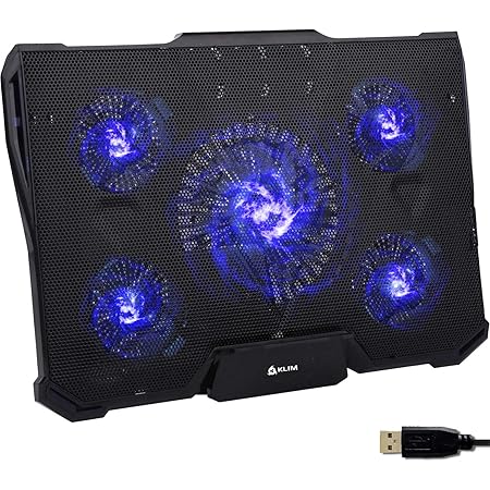 E Prance Laptop Cooling Pad X4 17 Inch Laptop Cooler With 4 Fans At 10 Rpm Ultra Portable Light Weight Amazon Co Uk Computers Accessories