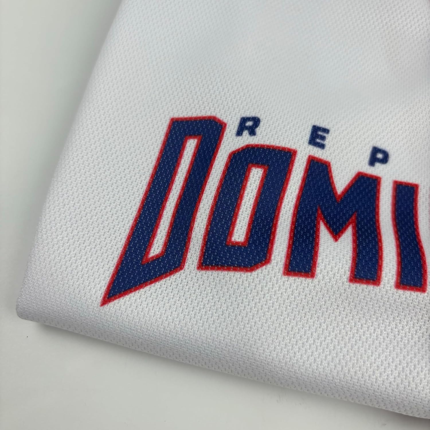Dominican Republic New Classic Baseball Jersey 90s Short Sleeve Button Down Mesh Baseball Shirt Men Women