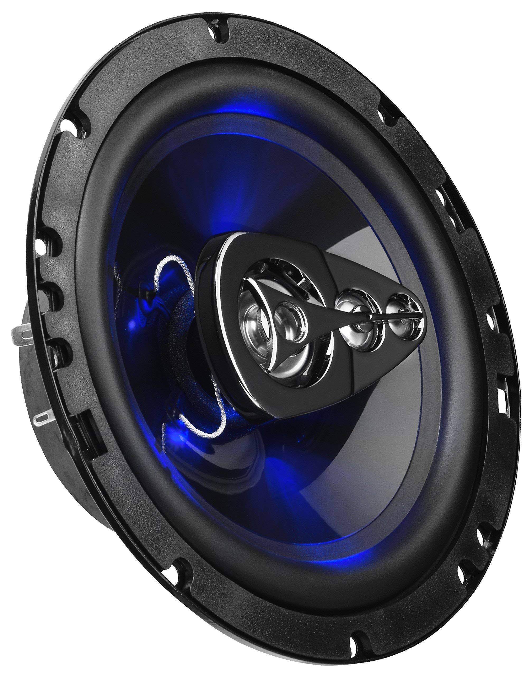 Boss Audio Systems Rage 6.5" 4-way 300W Full Range Speaker Alrededor De 4 vías 300W 2pieza(s) altavoz audio - Altavoces para coche (De 4 vías, 300 W, 4 Ω, 90 dB, 100 - 18000 Hz, 5,4 cm)