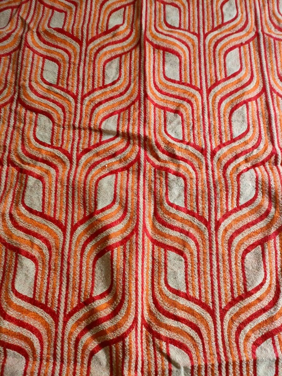 Amazon.co.jp: カーテン サイケデリック 昭和レトロ スペースエイジ