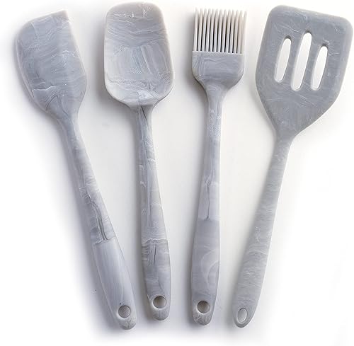 Miniatura 7 de Norpro Mini espátula de silicona, mármol, 8.25 x 1.5 x .5 pulgadas