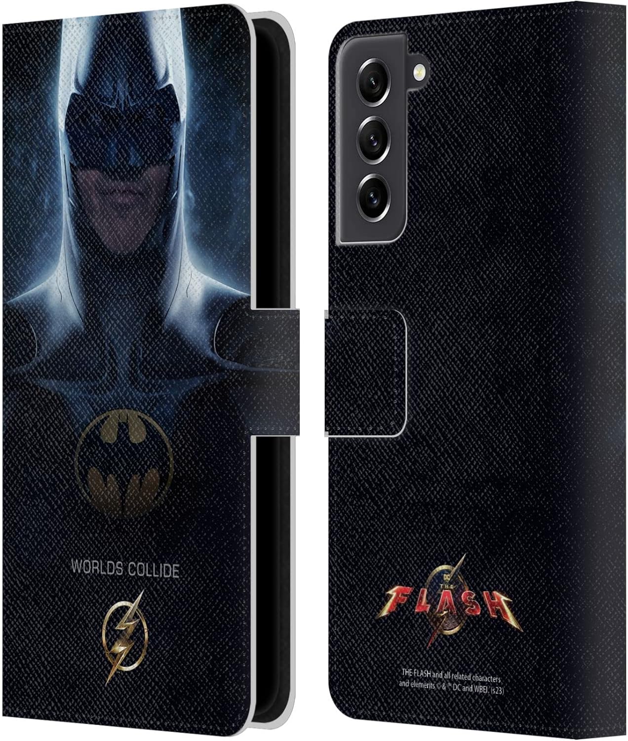 Head Case Designs Officially Licensed The Flash 2023 Supergirl Poster Leather Wallet Case Compatible with Samsung Galaxy S21 FE 5G