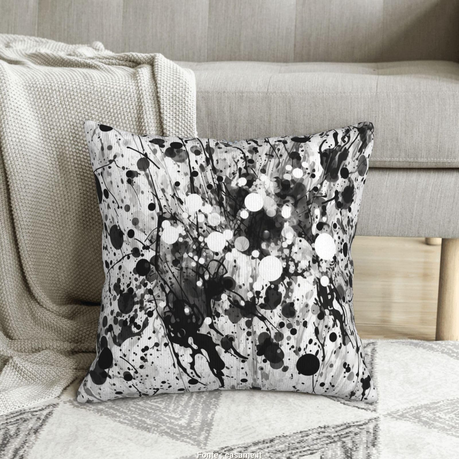 Housses de coussin en velours doux lavables et résistantes pour canapé