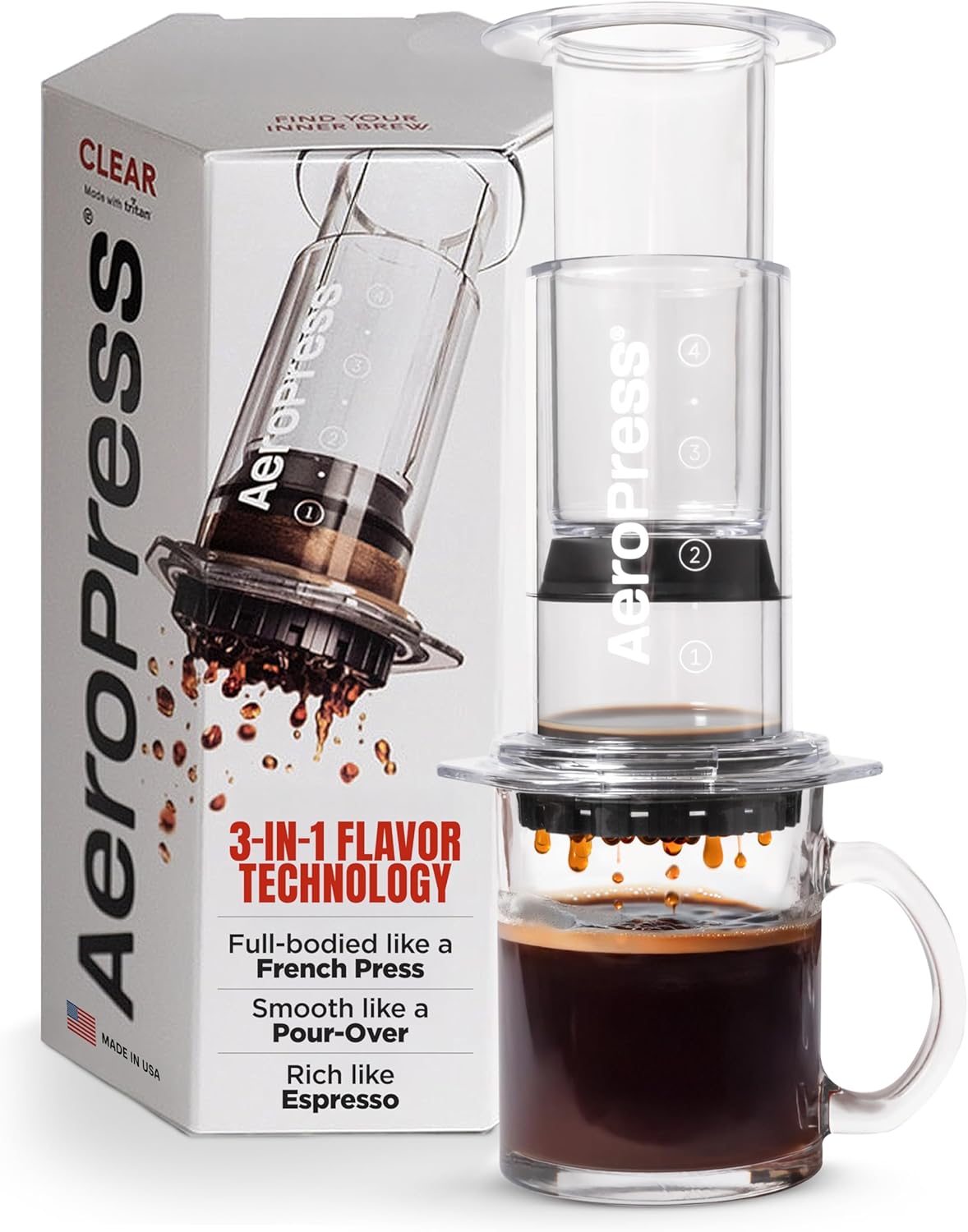 AeroPress Clear Coffee Maker