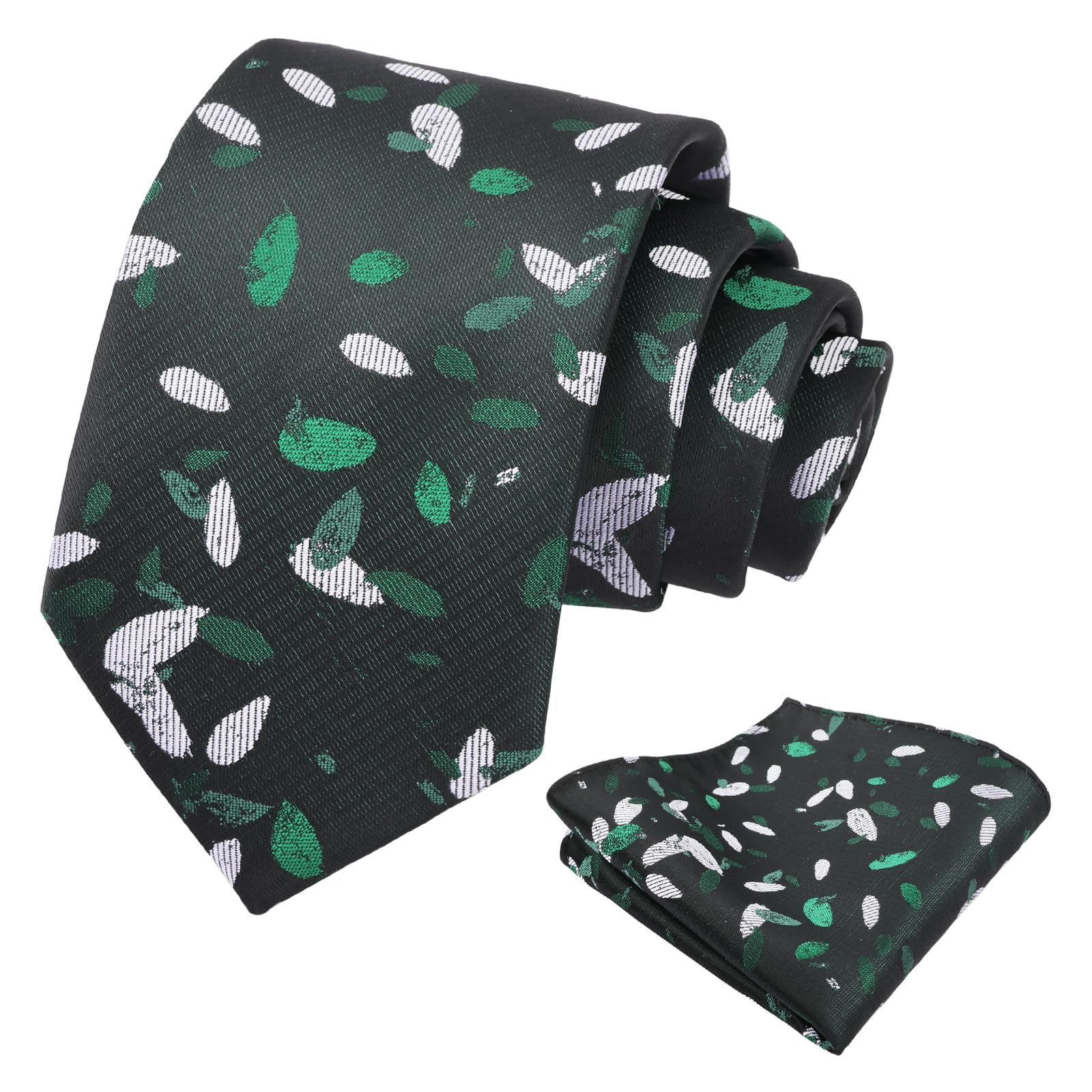 Alizeal Mens 3.15'' Gradient Novelty Tie Set with Pocket Square