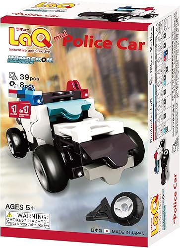 Mini coche de policía LaQ