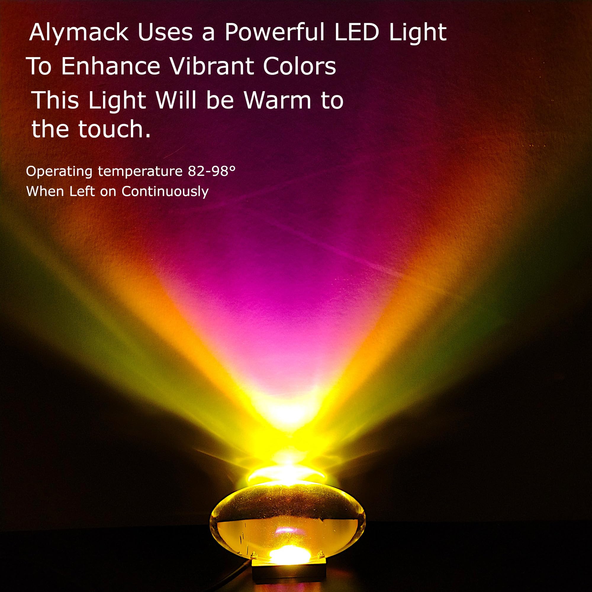 ALYMACK Sunrise Aura Light Mood Lamp - Adjustable Angel Eyes LED