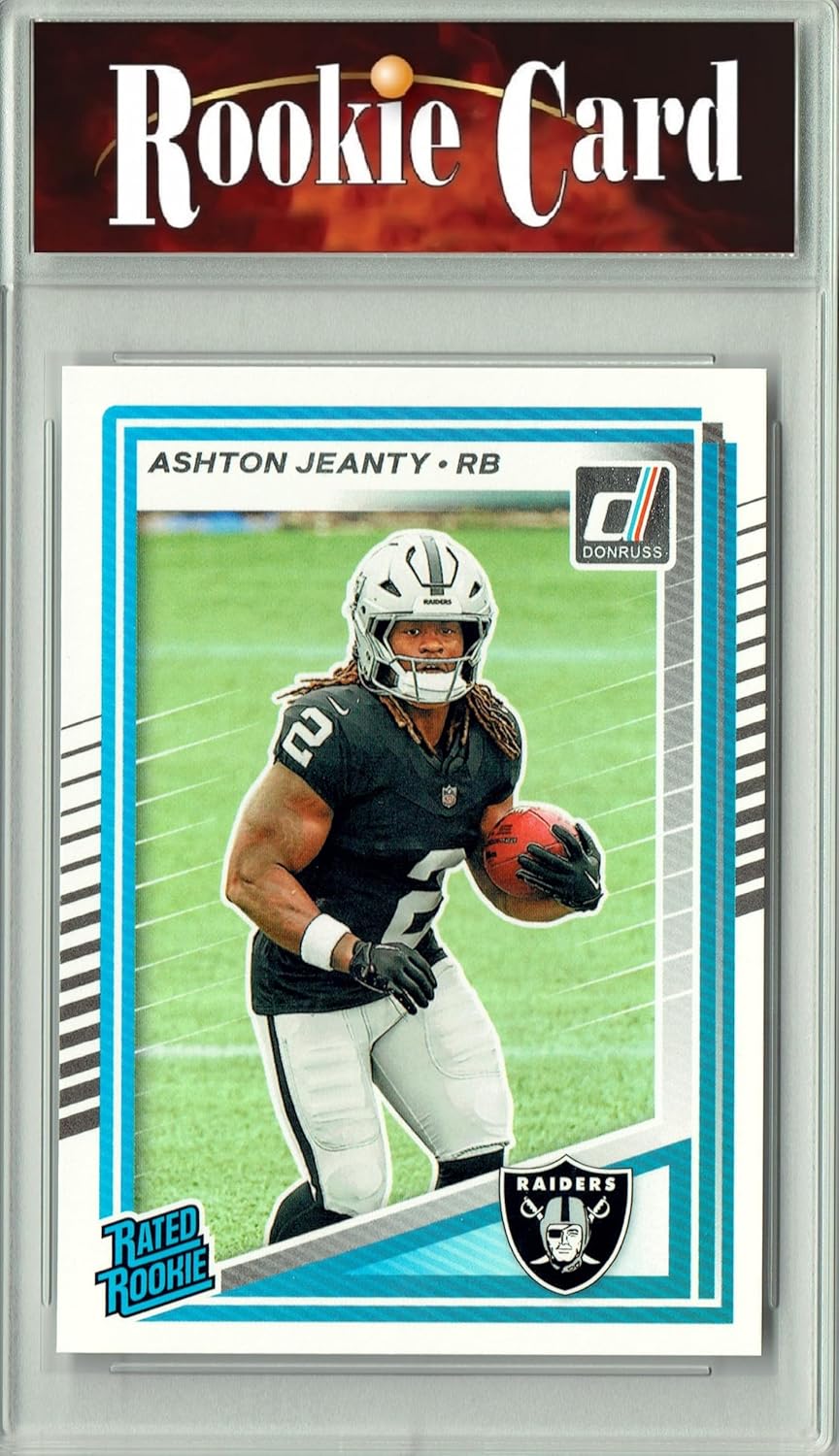 Ashton Jeanty 2025 Donruss Football #305 Rookie Card Las Vegas Raiders