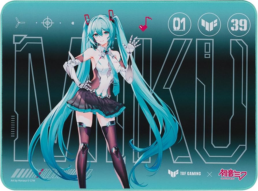 新品　TUF Gaming x 初音ミクエディション/ASUSゲーミングマウス ASUS TUF GAMING Mini Wireless Mouse Hatsune Miku Edition｜滑