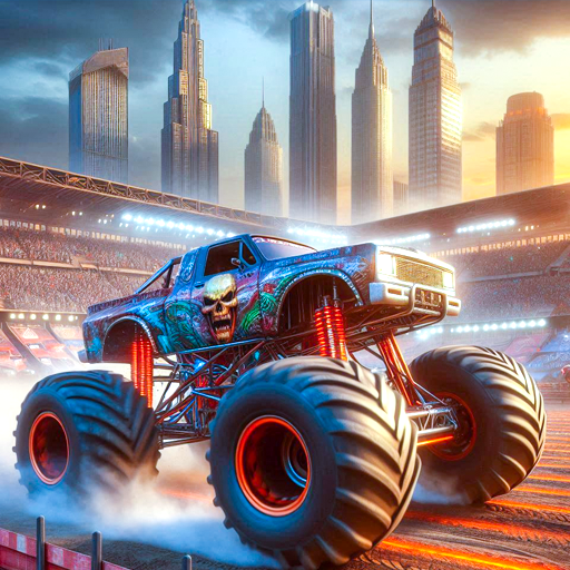 Grand Monster Truck Destruction Show Down The Enemy Crash Games