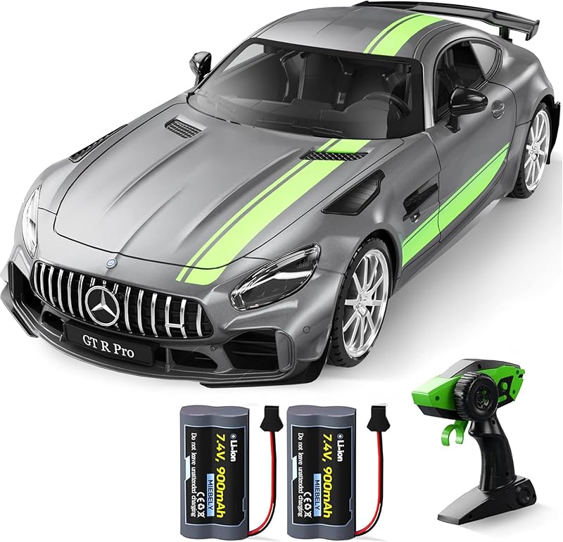 MIEBELY 1/12 Licensed Mercedes AMG GT R Pro RC Car Toy for Kids Adults