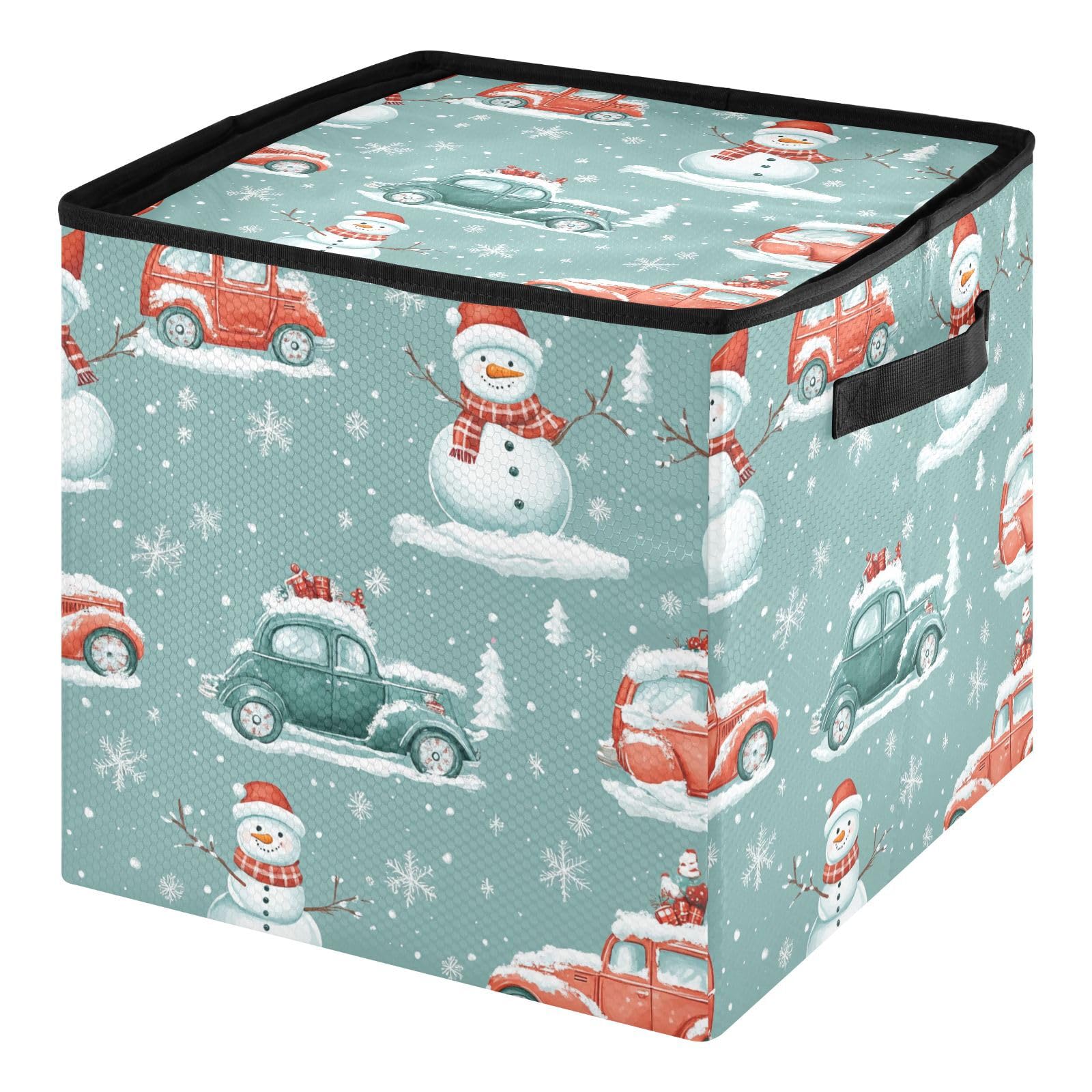 Organiseur décoration Noël pliable grand format à compartiments pour objets