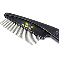 Pet Republique Grooming Tool - Fine-Toothed Comb for Removing Fleas, Mites, Ticks, and Dandruff from Dogs, Cats, Rabbits, and Other Pets