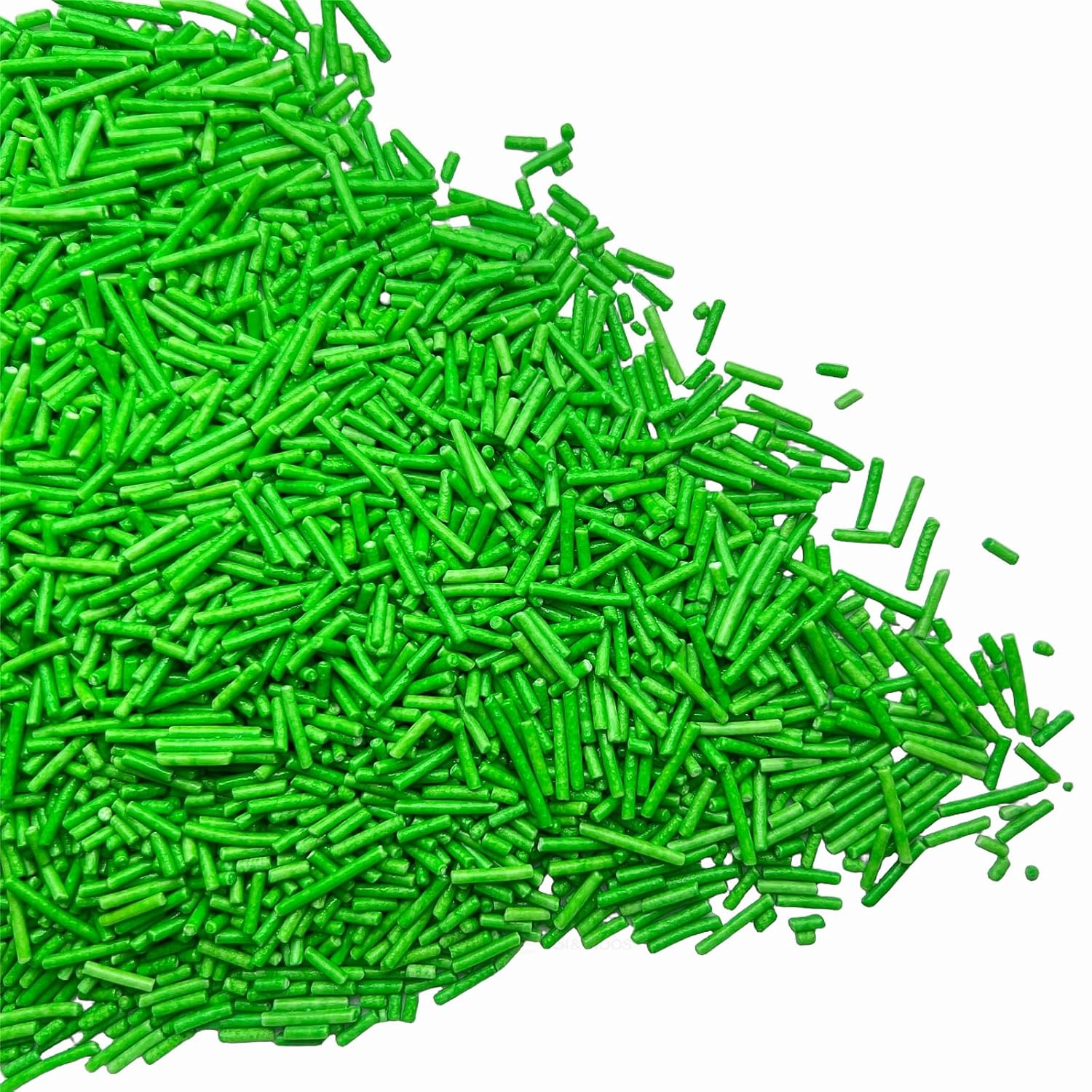 SE Si&Moos Grass Green Jimmies Sprinkles Green Grass Sprinkles for Cake Decorating Edible Crunchy Jimmies for Topping Ice Cream, Cookies, Cakes, Cupcakes, Dessert Decorating 3 OZ - Image 4