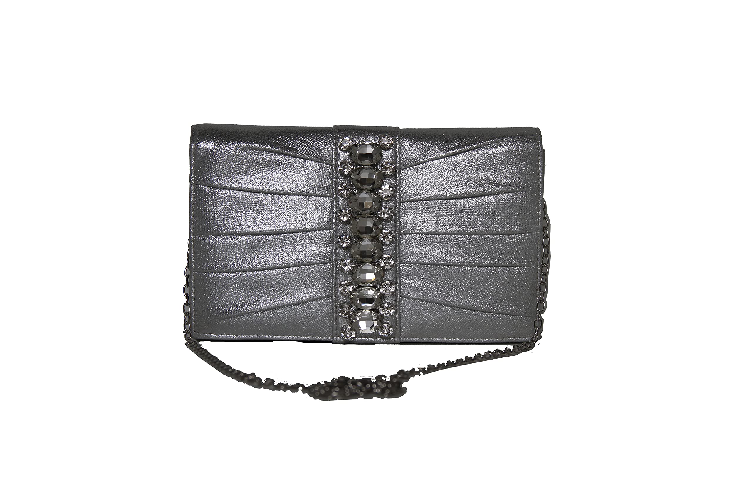 MOSELLE | Pochette glitterate in ecopelle, borsa da donna con dettaglio glitterato, moda da sera per donna, borsa a tracolla