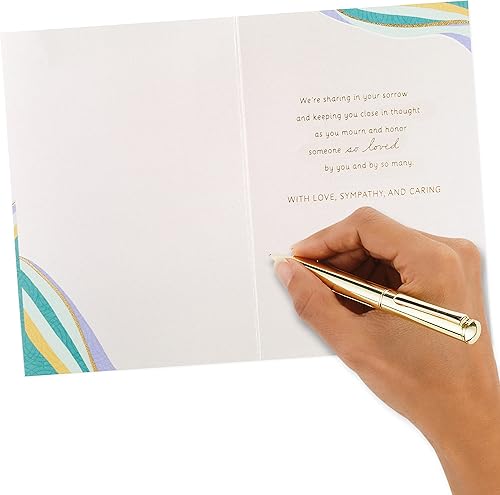 Miniatura 5 de Hallmark Tarjeta de condolencias de ambos o de todos (teniéndote en nuestros corazones)